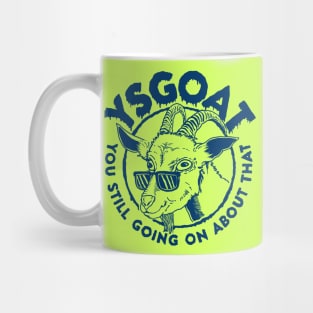YSGOAT Light Colored Tee Mug